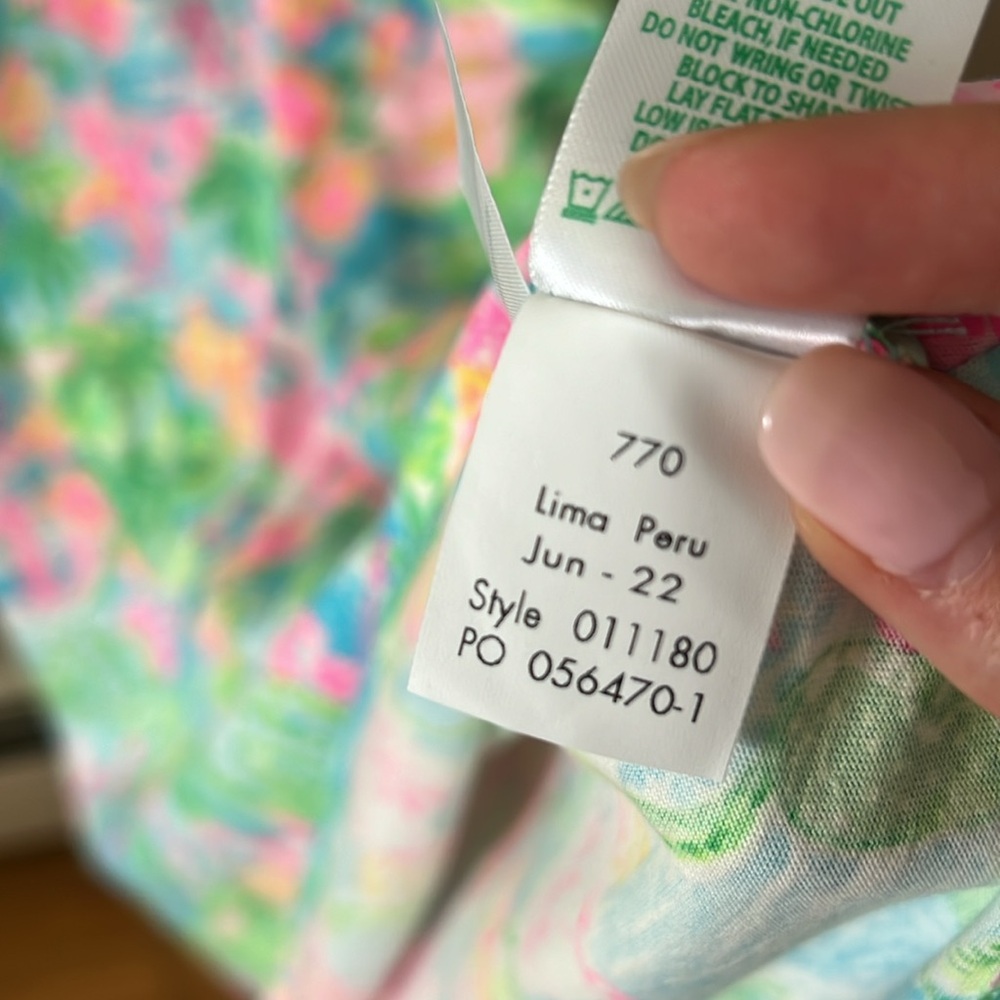 NWT Lilly Pulitzer - Lilly loves California Kristen dress - size medium - Picture 4 of 8